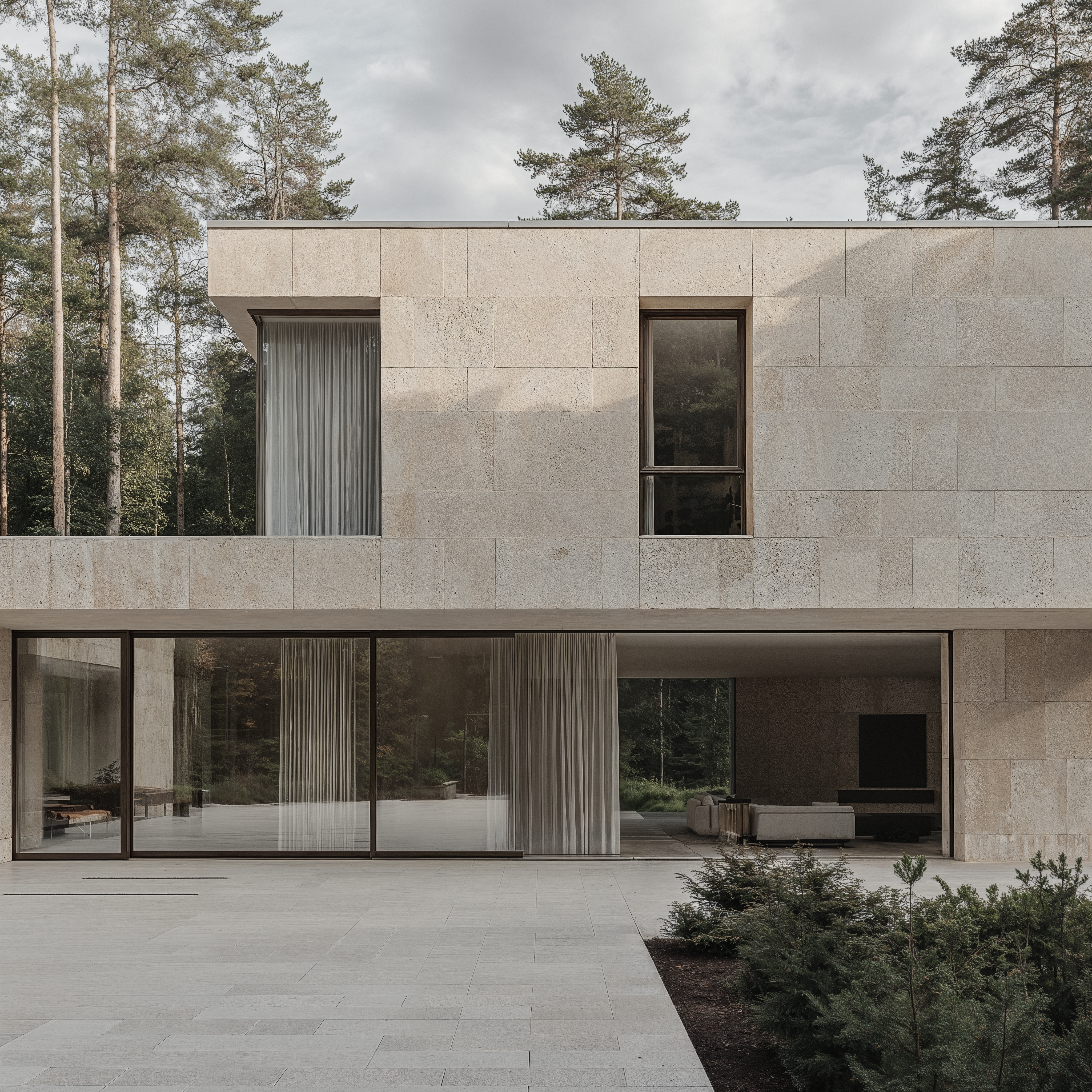 Fredsted stone facade