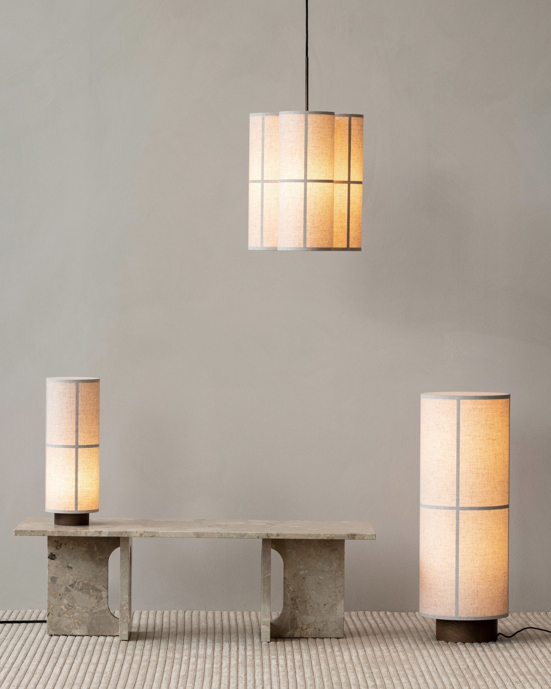 Hashira_pendel_Lampe_Hashira_gulvlampe_Hashira_bordlampe
